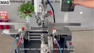 High speed three aixs water slot milling machine