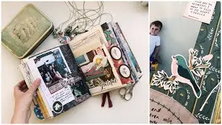 Junk Journal With Me | Ep 56 | Journaling Process Video