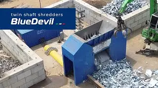 Zato | Blue Devil is a “monster” when shredding scrap metal at Morris Scrap Metal Co. Inc.