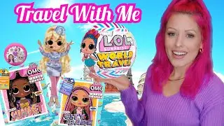 WHOLE COLLECTION LOL SURPRISE WORLD TRAVEL DOLLS