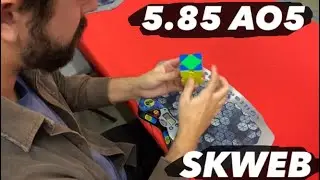 5.85 Official Skewb PR Average