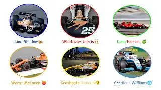 What is every F1 team's worst livery?