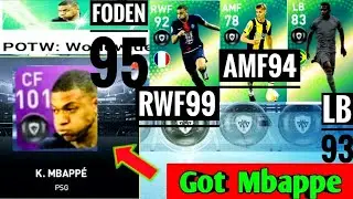 #PES19 PLAYERS OF THE WEEK APRIL 25 ( 🔥101⚡Rating MBAPPE)