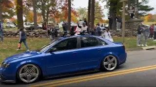 Sometimes all it takes is a blue Audi