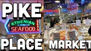 Seafood at Pike Place Market Seattle