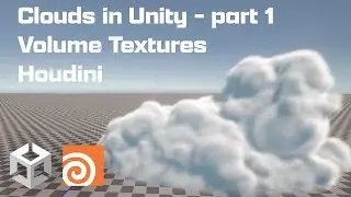 Clouds with Volumetric Textures in Unity with Houdini - part 1