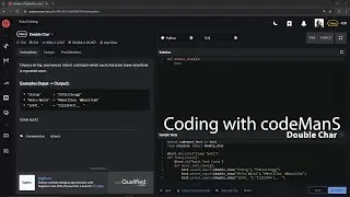 Codewars: Python | 8 kyu | Double Char