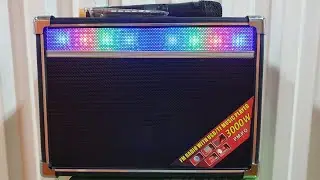 Караоке бумбокс колонка 
