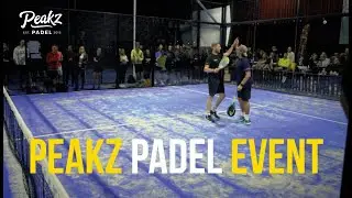 Peakz Padel event in de IJsselhallen in Zwolle