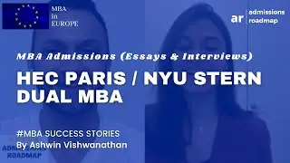 HEC Paris NYU Stern Dual MBA Admissions | HEC Paris MBA