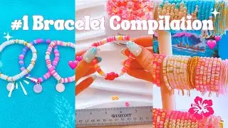 Bracelet Making Tiktok Compilation ✨ Preppy Clay bead jewelry