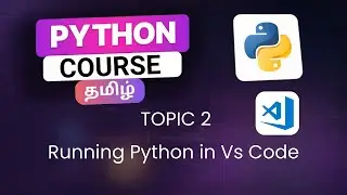 Running Python in Visual Studio Code in Tamil