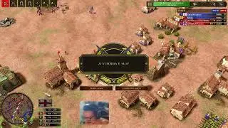 2v2🔸Britânico & USA vs Otto & Portuga [FF]🔸[AOE3💎DE]