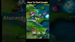 How To Fast jungle Dyrttho Vs Alucard Hero mobile legends 