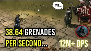 Path of Exile 2: When a meme build turns out really strong...  Bullseye support maxing out grenades.