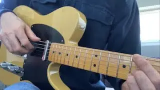 Andy Brown Solo Guitar Telecaster - Six Tunes Live @ Emerson and Oliver in Woodstock, IL