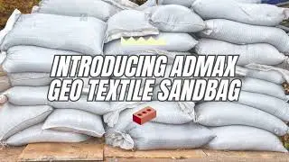 Admax Geo Sandbag - Geofabric bag for flood protection