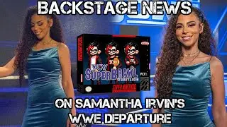 Backstage News About Samantha Irvin's WWE Departure