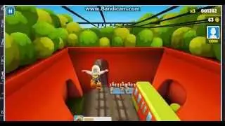 Побиваем рекорд 1200 В subway surfers