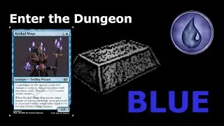 Enter the Dungeon Blue | World of Cardcraft | Custom Magic Cards
