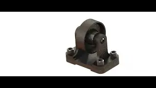 Belt Roller Support On Solidworks