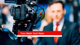 News Broadcast Pack II - After Effects Template