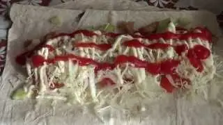Делаем шаурму дома