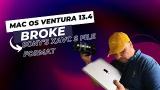 How to fix XAVC S file access issue on mac os Ventura 13.4