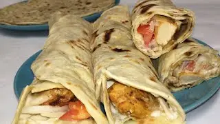 Eng mazali LAVASH ichida TOVUQ Go’shti. ЛАВАШ с Курицей
