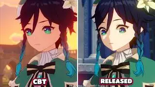 49 Facts CBT vs Official changes in Genshin