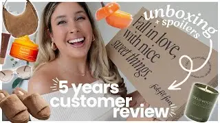 FABFITFUN FALL 2024 UNBOXING + 5 YEARS CUSTOMER REVIEW : ALL SPOILERS for EACH CUSTOMIZATION