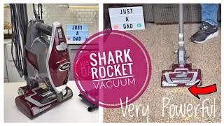 Shark Rocket Deluxe Pro Corded Stick Vacuum Review   I Love It!  Very Lightweight & Powerful