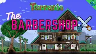 Building a BARBERSHOP in Terraria  || Awesome Terraria Build Ideas ||