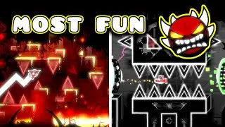 Top 10 Most Fun Extreme Demons in Geometry Dash