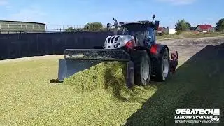 Der Steyr Terrus 6300 CVT im Einsatz 
