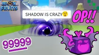ABUSING PEOPLE WITH OP SHADOW ONE SHOT COMBO!!🔥😈 | Blox Fruit |