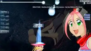 Osu! Belle Lawrence - Bad Day (Nightcore Mix) (Catch the Beat) [Hard + HR,HD - Rank S]