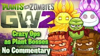 Crazy Ops as Plant Bosses - (GW2)