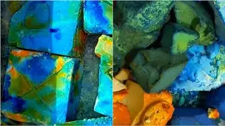 Colourful Dyed gymchalk ❤💚🤍🖤💙💜🤎💛🧡..Please subscribe 🤗🤗