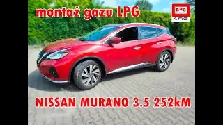 Nissan Murano 3.5 2019 montaż gazu w ARG Auto Gaz Łódź