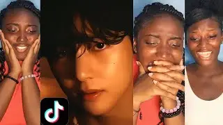 Reacting to TAEHYUNG TikTok Compilation @oldjeans Edition