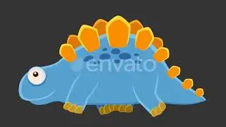 After Effects - Cartoon Dinosaur Pack 2 - Download After Effects Templates