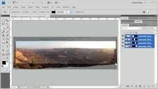 2.15 Using Photomerge to Create a Panoramic Image: Adobe Photoshop CS4 Video