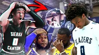 Lebron James Jr. é SUPERESTIMADO? - A Verdade Sobre Bronny James...