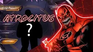 Chatacter Creation Atrocitus | Dc Universe Online