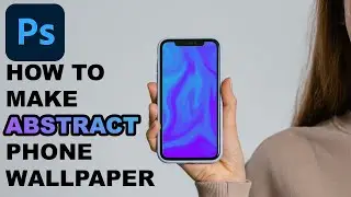 How to create ABSTRACT PHONE WALLPAPER in Photoshop