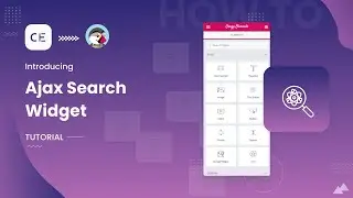 How to Use Ajax Search Widget Using Crazy Elements | PrestaShop | Elementor Based Page Builder