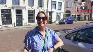 Henri Bloem Bloemendaal bezorgd op een unieke manier bij de Vloggende Bestemming