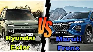 Hyundai Exter VS Maruti Suzuki Fronx Comparison|| Who Is The Best|| ये गाड़ियां आग लगा देंगी||