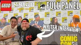 2024 LEGO Ninjago San Diego Comic Con: FULL PANEL + Writer Interview!